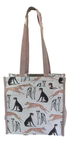 Greyhound Dog Shopper Bag Tote Bag Signare