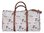 Tapestry Jack Russell Terrier Overnight Bag w Shoulder Strap