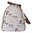 Tapestry Jack Russell Terrier Overnight Bag w Shoulder Strap
