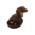 Dachshund Dog Ceramic Salt & Pepper Shakers - Brown